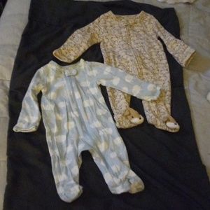 2 footie onesie